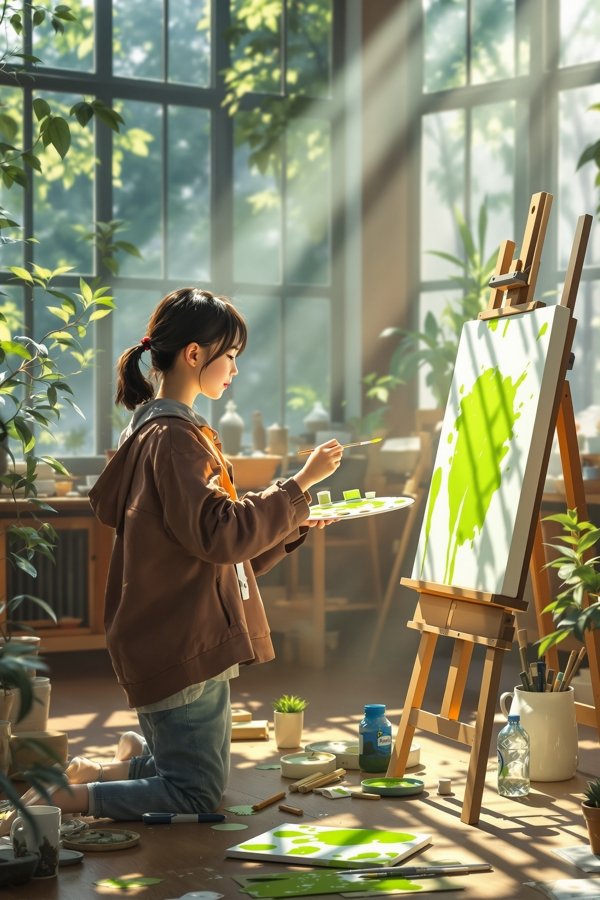 画室的午后阳光 - 在线视频免费观看青春校园剧海报